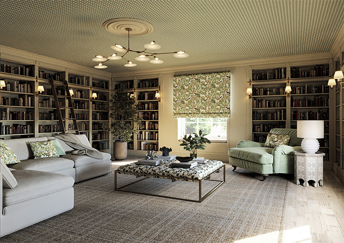 Pears, Petal - Roman Blind - Image 6